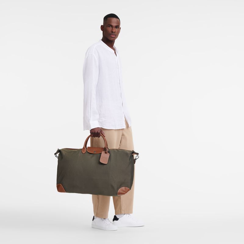 Men Longchamp Boxford Xl Travel Bag Brown | Philippines-659CKHYXQ