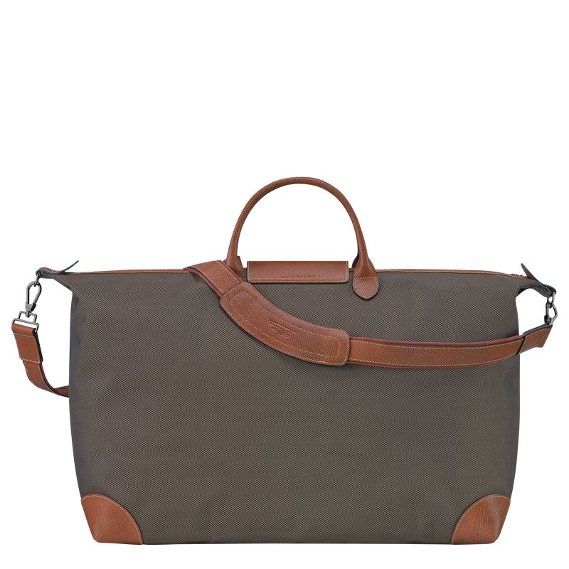 Men Longchamp Boxford Xl Travel Bag Brown | Philippines-659CKHYXQ