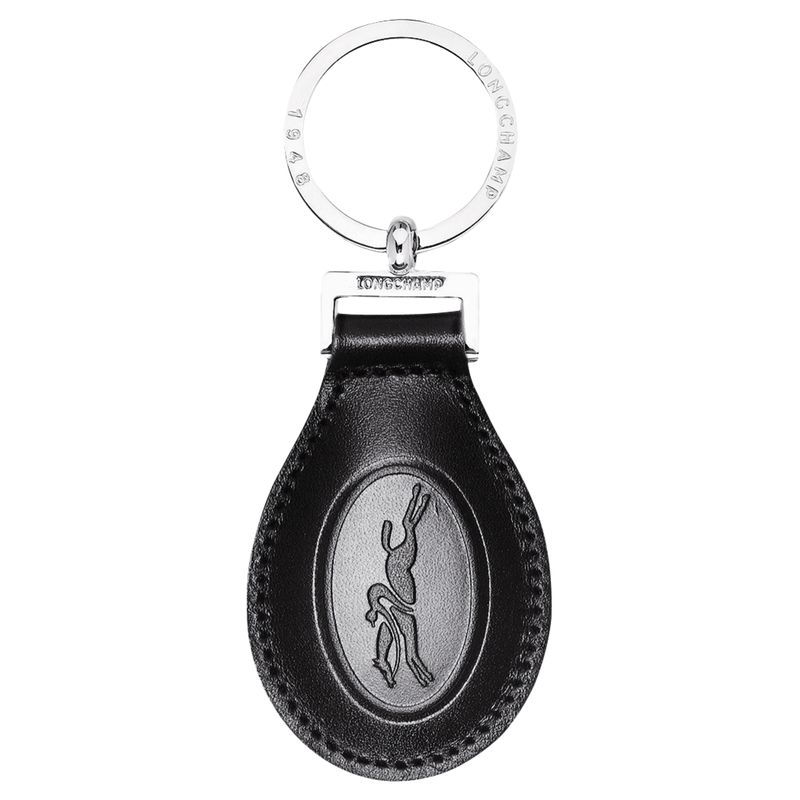 Men Longchamp Le Foulonné Key Rings Black | Philippines-150RWBFAQ