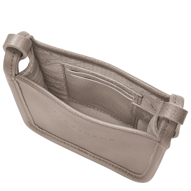Men Longchamp Le Foulonné Phone Case Beige | Philippines-690FNPBQZ