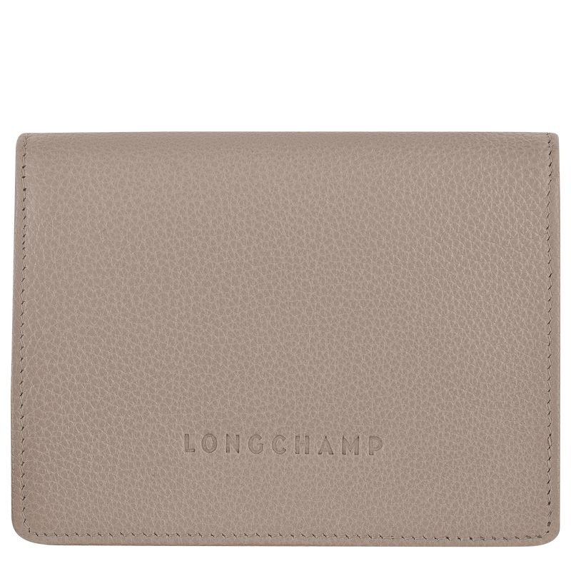 Men Longchamp Le Foulonné Wallet Beige | Philippines-108VBCYJP