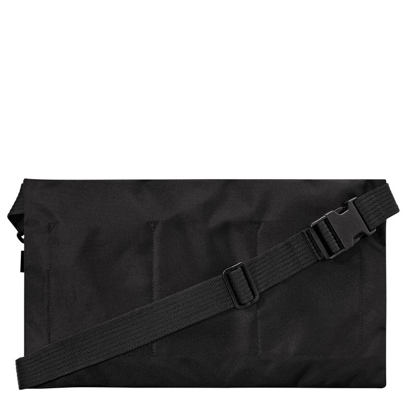 Men Longchamp Le Pliage Energy L Crossbody Bag Black | Philippines-341JYDMSZ