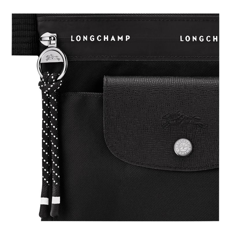 Men Longchamp Le Pliage Energy L Crossbody Bag Black | Philippines-341JYDMSZ