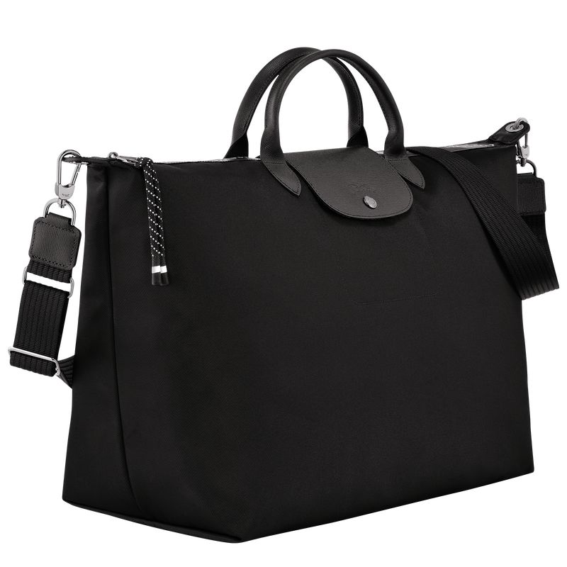 Men Longchamp Le Pliage Energy L Travel Bag Black | Philippines-596FQHXDI