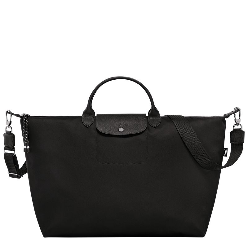 Men Longchamp Le Pliage Energy L Travel Bag Black | Philippines-596FQHXDI