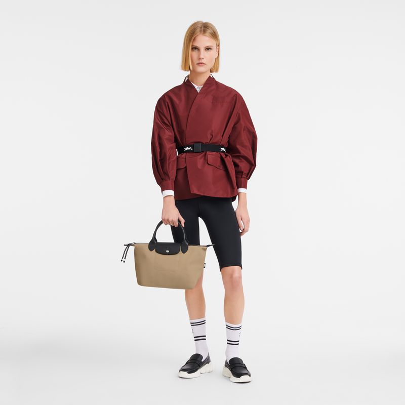 Men Longchamp Le Pliage Energy S Handbag Khaki | Philippines-985DVCSQX