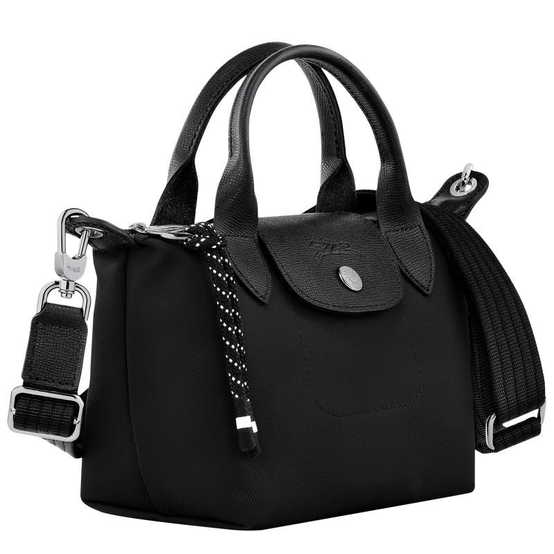 Men Longchamp Le Pliage Energy Xs Handbag Black | Philippines-523MYKETA