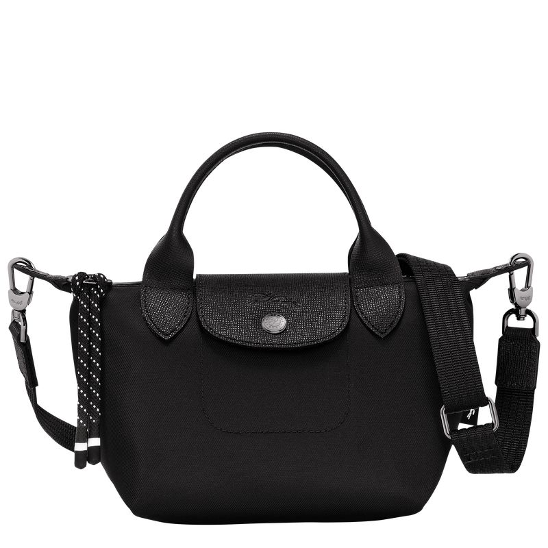Men Longchamp Le Pliage Energy Xs Handbag Black | Philippines-523MYKETA