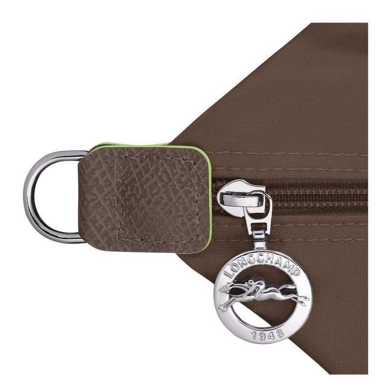 Men Longchamp Le Pliage Green Expandable Travel Bag Dark Brown | Philippines-063JSRLEH