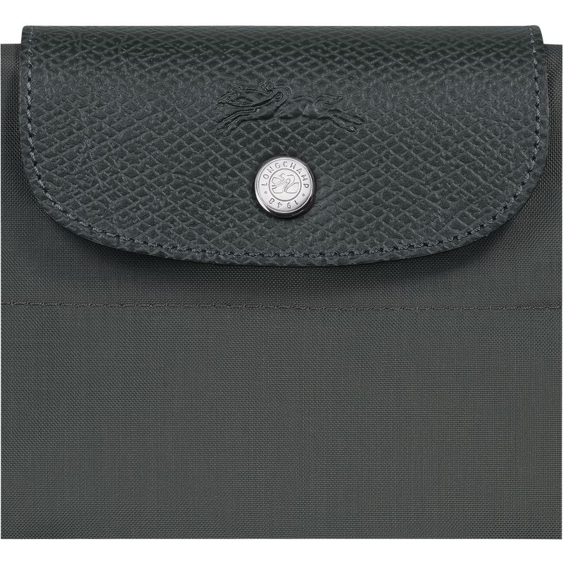 Men Longchamp Le Pliage Green M Tote Bag Deep Grey | Philippines-102SDWXBC