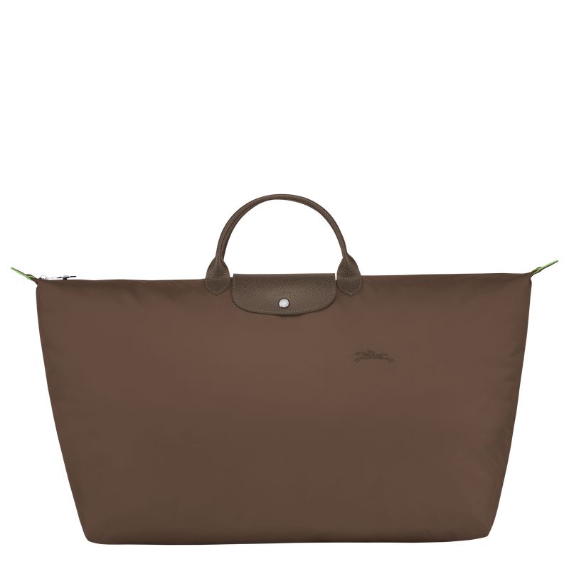 Men Longchamp Le Pliage Green Xl Travel Bag Dark Brown | Philippines-849WDGSXV