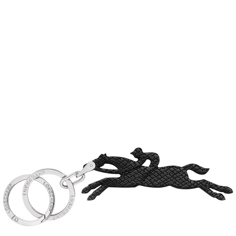 Men Longchamp Le Pliage Key Rings Black | Philippines-245JQXKCU