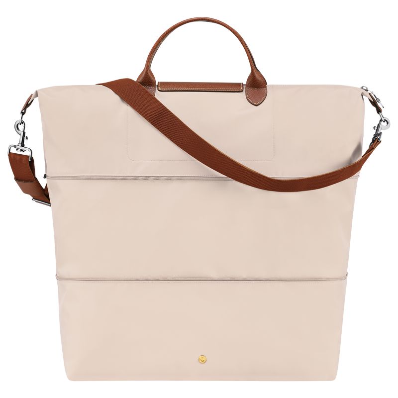 Men Longchamp Le Pliage Original Expandable Travel Bag Beige | Philippines-597OLRHJW