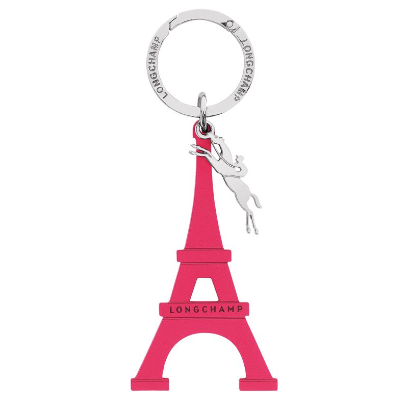 Men Longchamp Le Pliage Original Key Rings Pink | Philippines-350OPITSM
