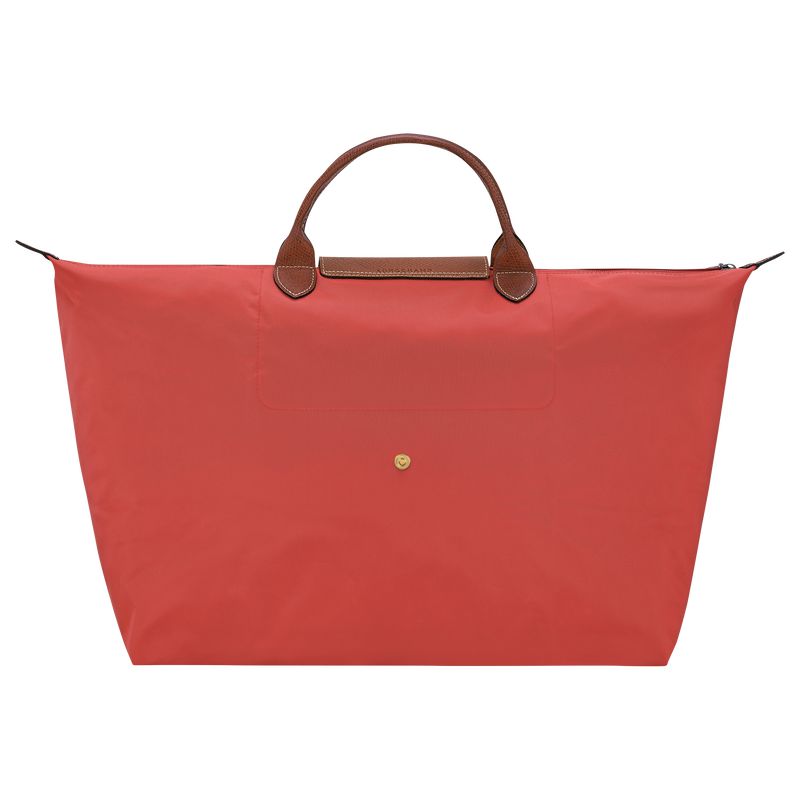 Men Longchamp Le Pliage Original L Travel Bag Pink | Philippines-082RZQBHP