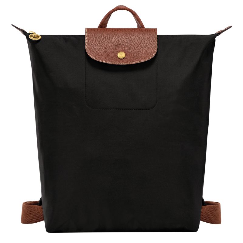 Men Longchamp Le Pliage Original M Backpack Black | Philippines-146EUZQDA