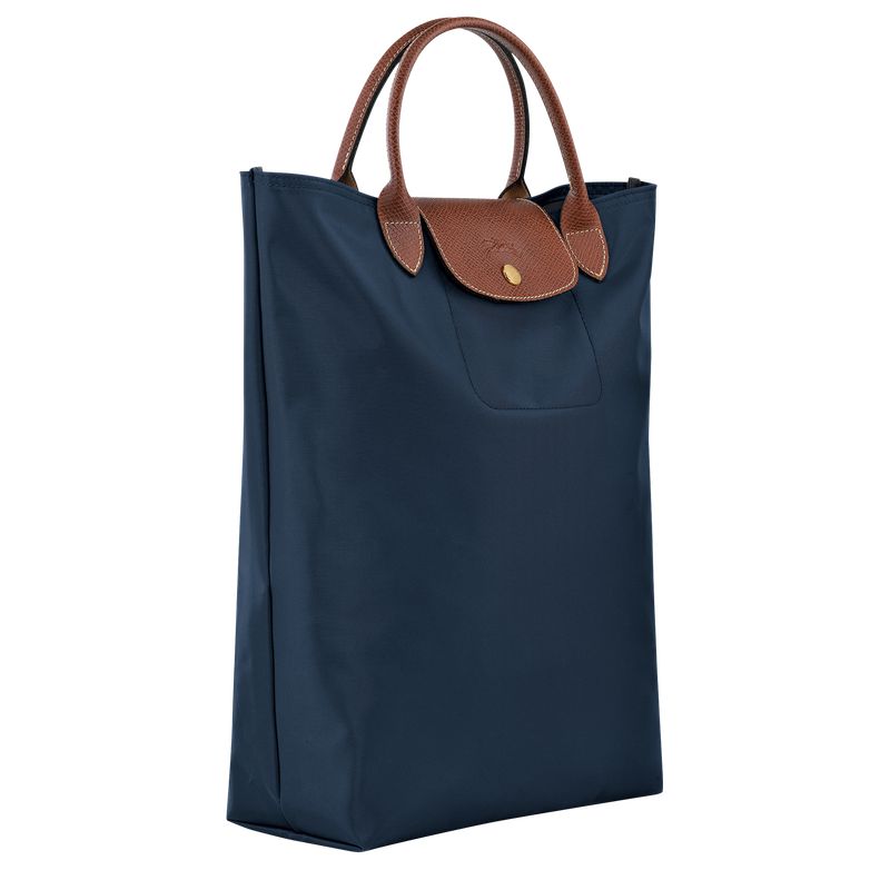 Men Longchamp Le Pliage Original M Tote Bag Navy | Philippines-320HVTIXW