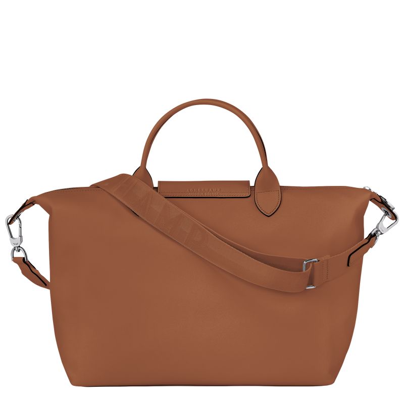 Men Longchamp Le Pliage Xtra L Handbag Brown | Philippines-219AVSUMW