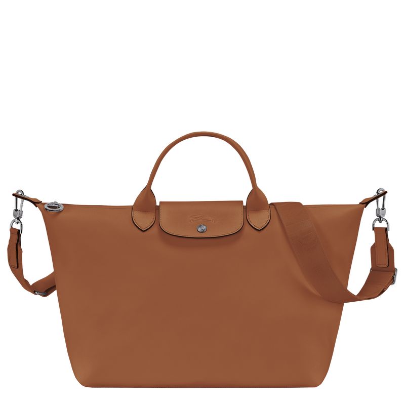 Men Longchamp Le Pliage Xtra L Handbag Brown | Philippines-219AVSUMW