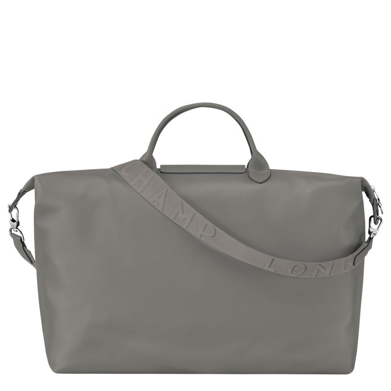 Men Longchamp Le Pliage Xtra L Travel Bag Dark Grey | Philippines-843NLDIYG