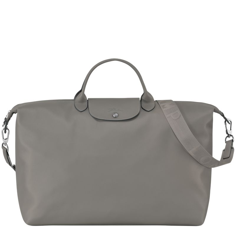 Men Longchamp Le Pliage Xtra L Travel Bag Dark Grey | Philippines-843NLDIYG