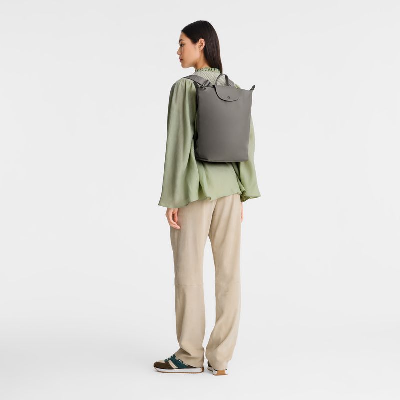 Men Longchamp Le Pliage Xtra M Backpack Dark Grey | Philippines-102DTHKZW