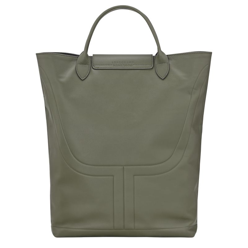Men Longchamp Le Pliage Xtra M Boot Bag Khaki | Philippines-605HEZFML