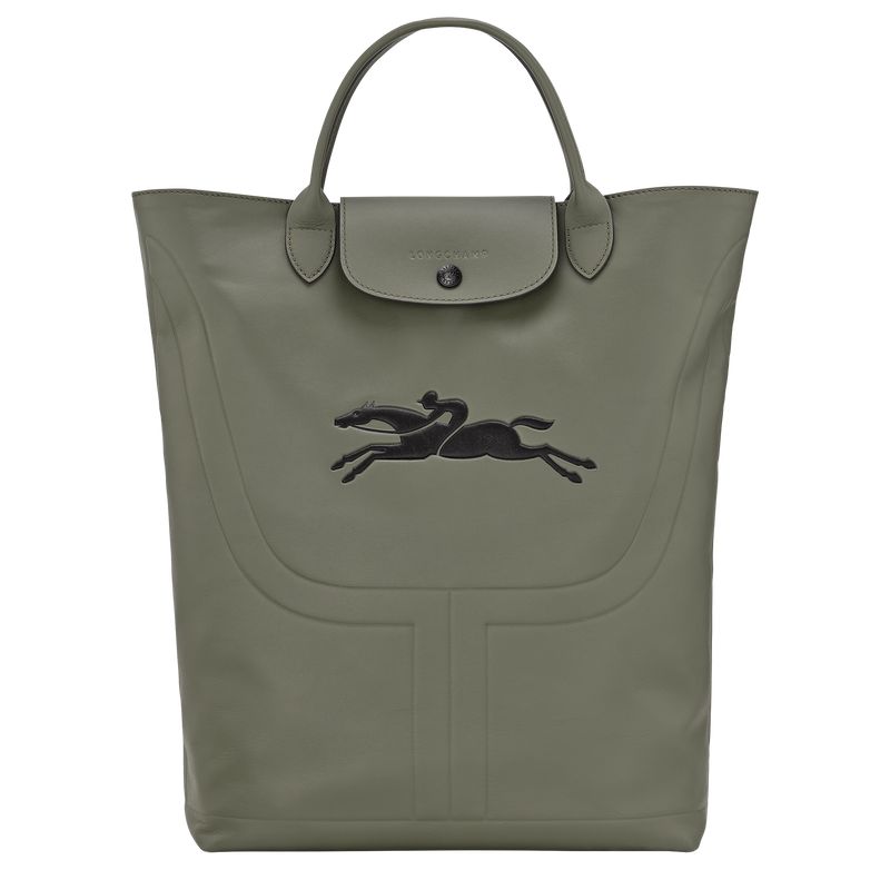 Men Longchamp Le Pliage Xtra M Boot Bag Khaki | Philippines-605HEZFML