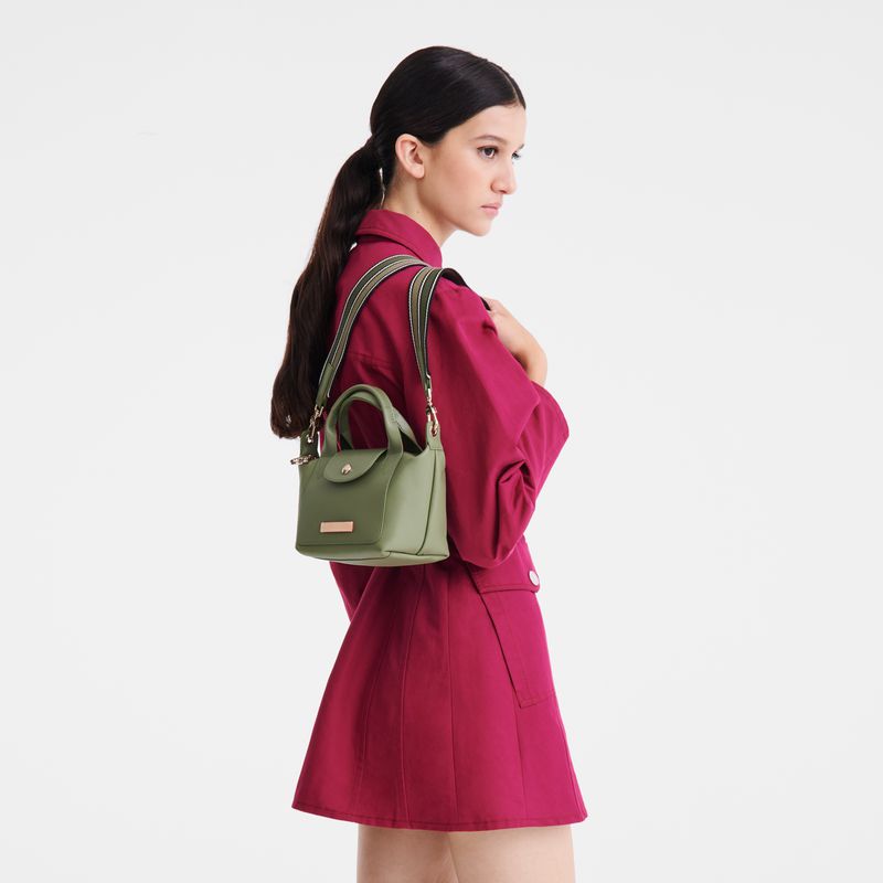 Men Longchamp Le Pliage Xtra Xs Handbag Green | Philippines-650DGIQUF