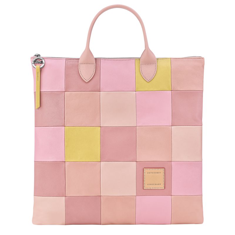 Men Longchamp Re-play L Handbag Pink | Philippines-913RUNSKX