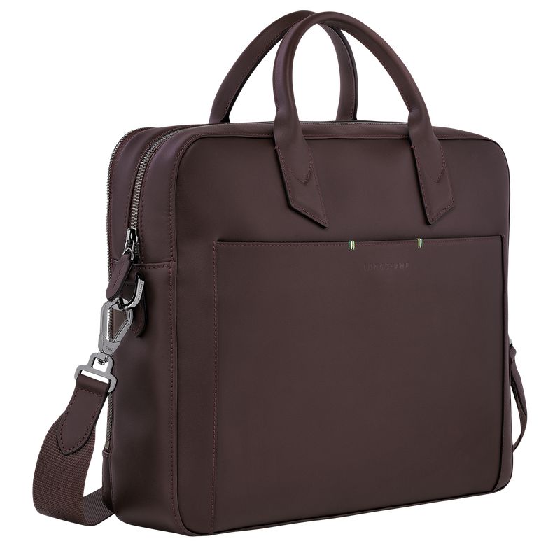 Men Longchamp Sur Seine M Briefcase Beige | Philippines-158UADSTC