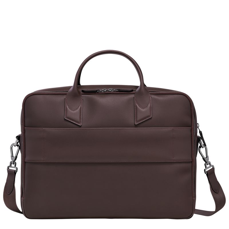 Men Longchamp Sur Seine M Briefcase Beige | Philippines-158UADSTC