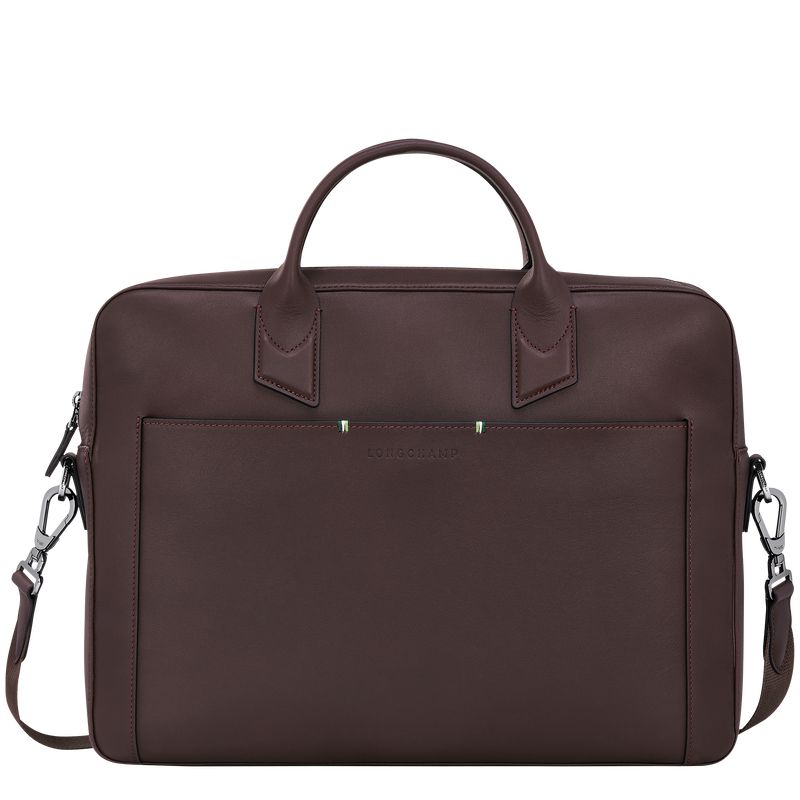Men Longchamp Sur Seine M Briefcase Beige | Philippines-158UADSTC