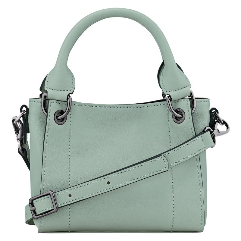 Women Longchamp 3D Xs Handbag Blue Green | Philippines-526PKNFOC