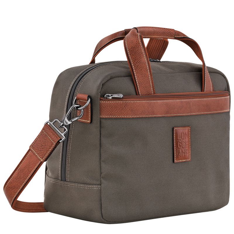 Women Longchamp Boxford S Travel Bag Brown | Philippines-365OUPXJN
