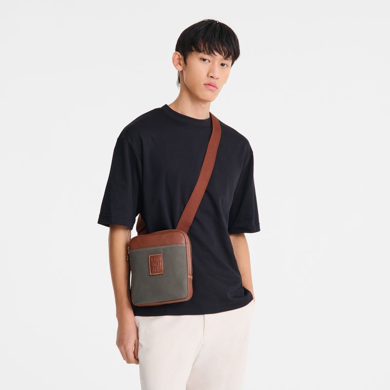Women Longchamp Boxford Xs Crossbody Bag Brown | Philippines-436UBIAYX