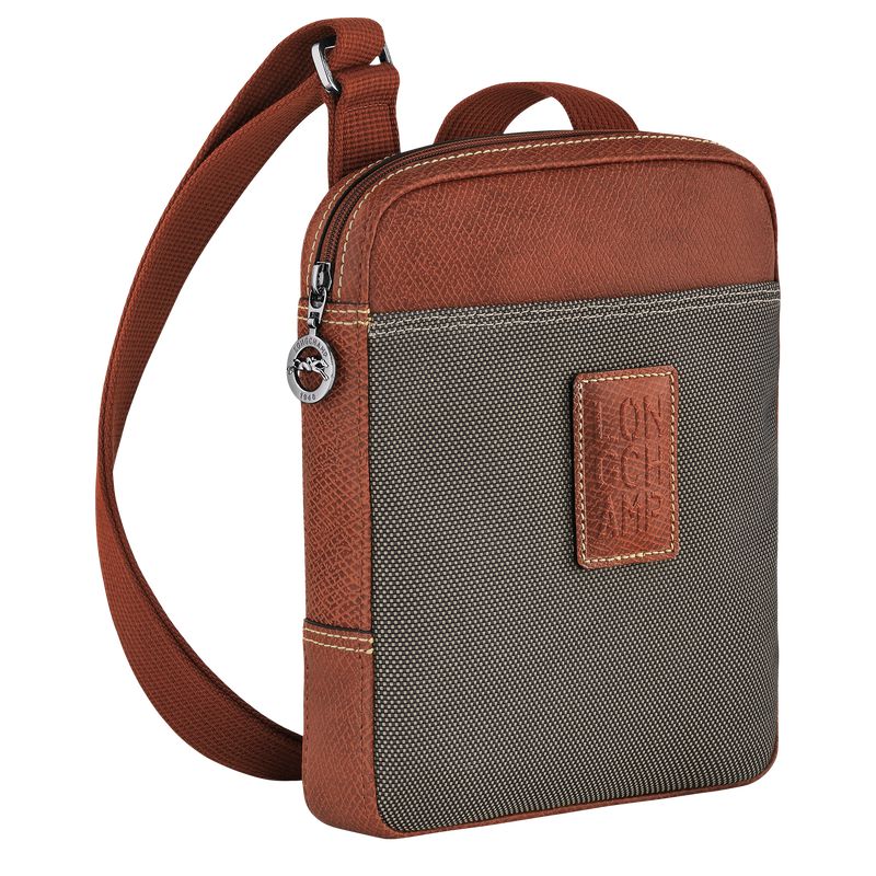 Women Longchamp Boxford Xs Crossbody Bag Brown | Philippines-436UBIAYX