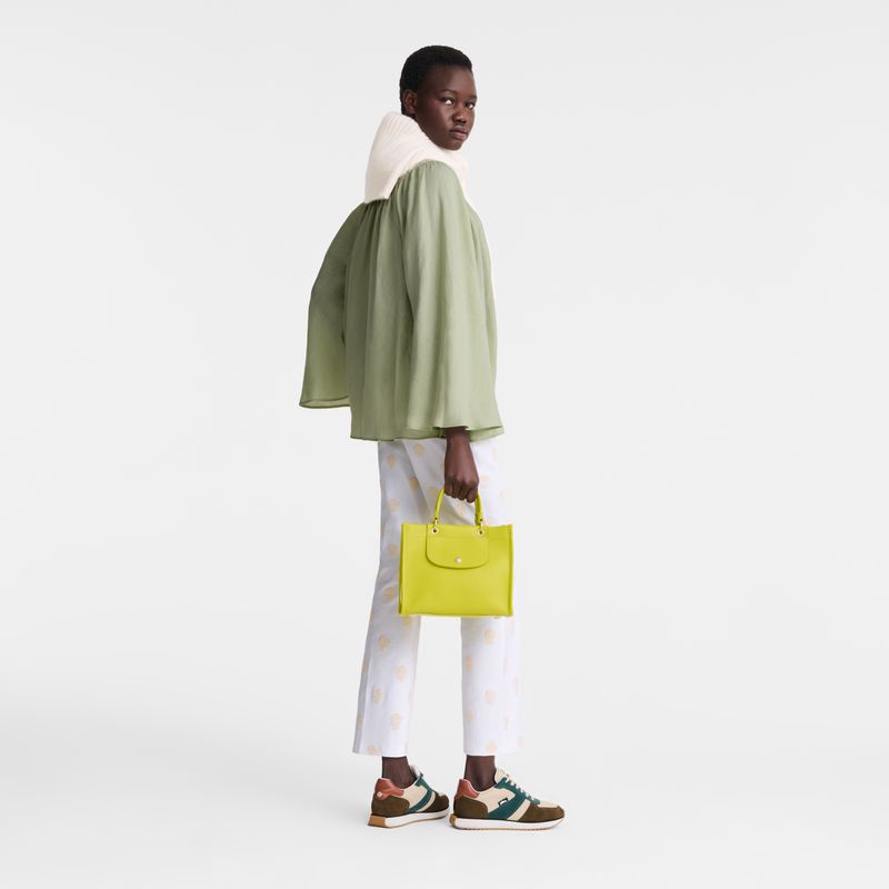Women Longchamp Cabas S Handbag Green | Philippines-569ANQBSL