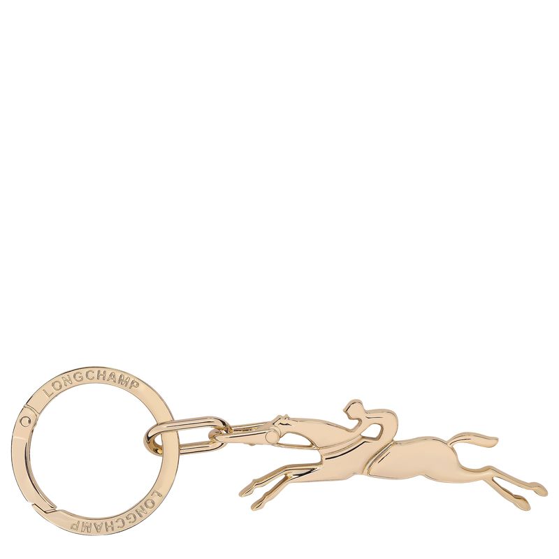 Women Longchamp Cavalier Key Rings Gold | Philippines-804DBUXIA