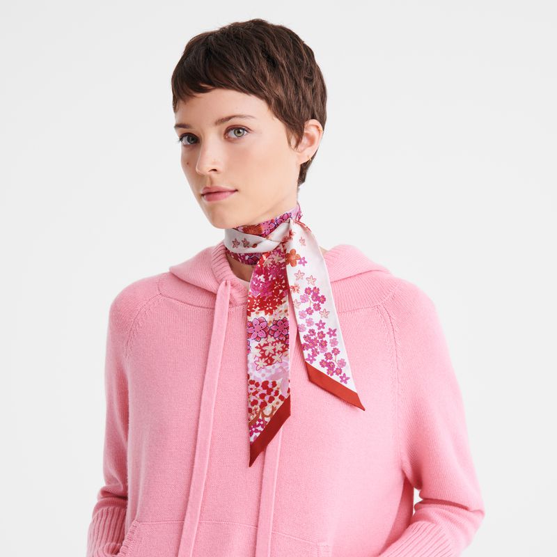 Women Longchamp Collier De Fleurs Headband Pink | Philippines-932DSQLZG