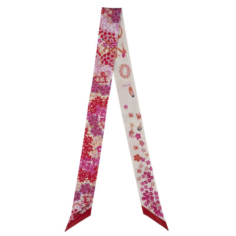 Women Longchamp Collier De Fleurs Headband Pink | Philippines-932DSQLZG