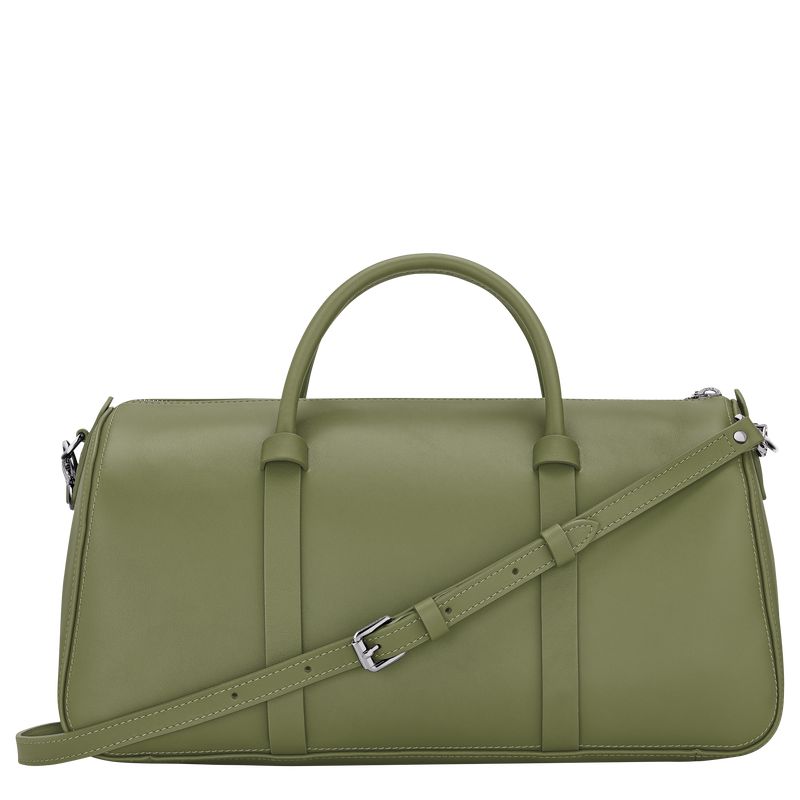 Women Longchamp Daylong L Handbag Green | Philippines-391KIOEDG