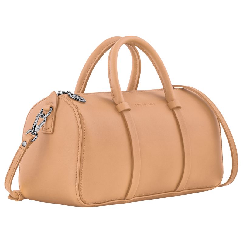 Women Longchamp Daylong M Handbag Brown | Philippines-980VRYSDX