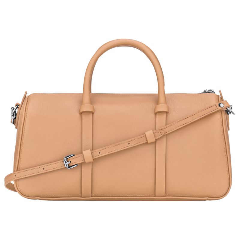 Women Longchamp Daylong M Handbag Brown | Philippines-980VRYSDX