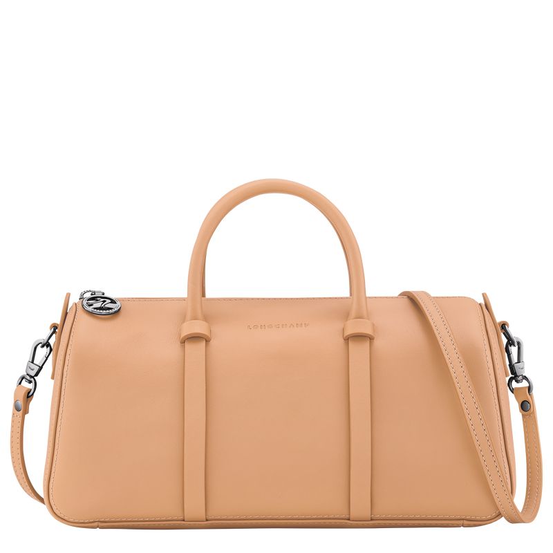 Women Longchamp Daylong M Handbag Brown | Philippines-980VRYSDX