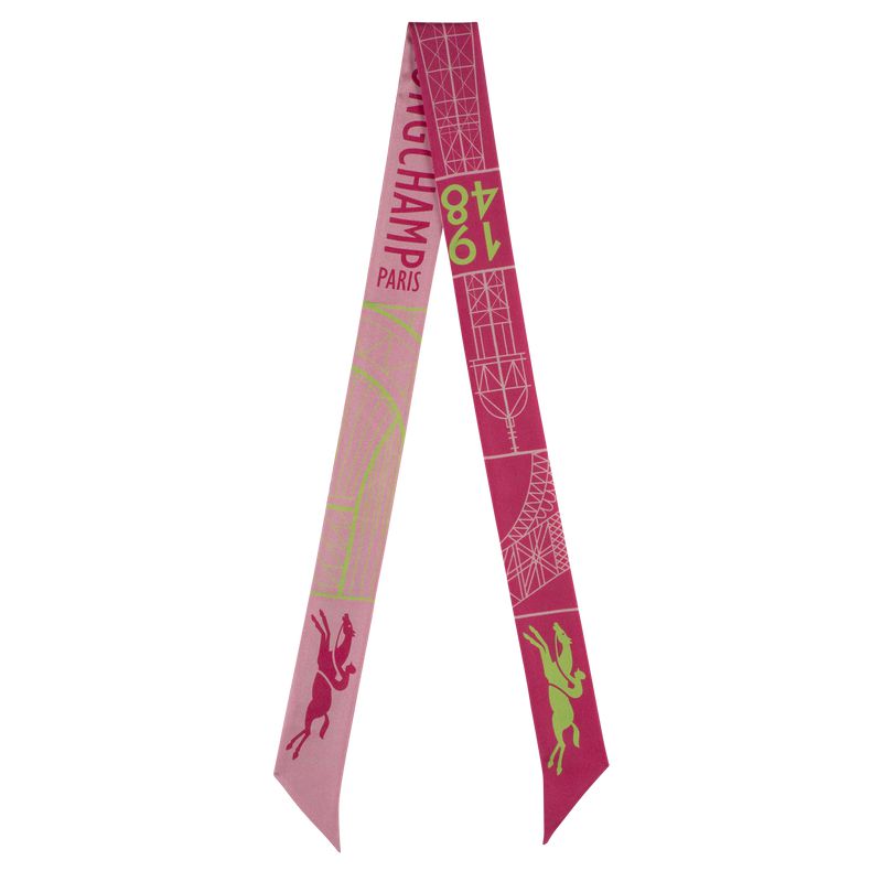 Women Longchamp Eiffel Tower 1948 Headband Pink | Philippines-706MLAWFI