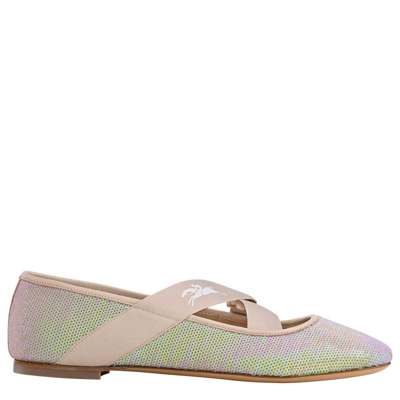 Women Longchamp Energy Ballerinas Rose | Philippines-945OZCBGY