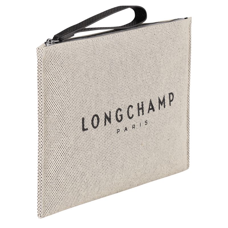 Women Longchamp Essential Pouch Cream | Philippines-258APBXJG