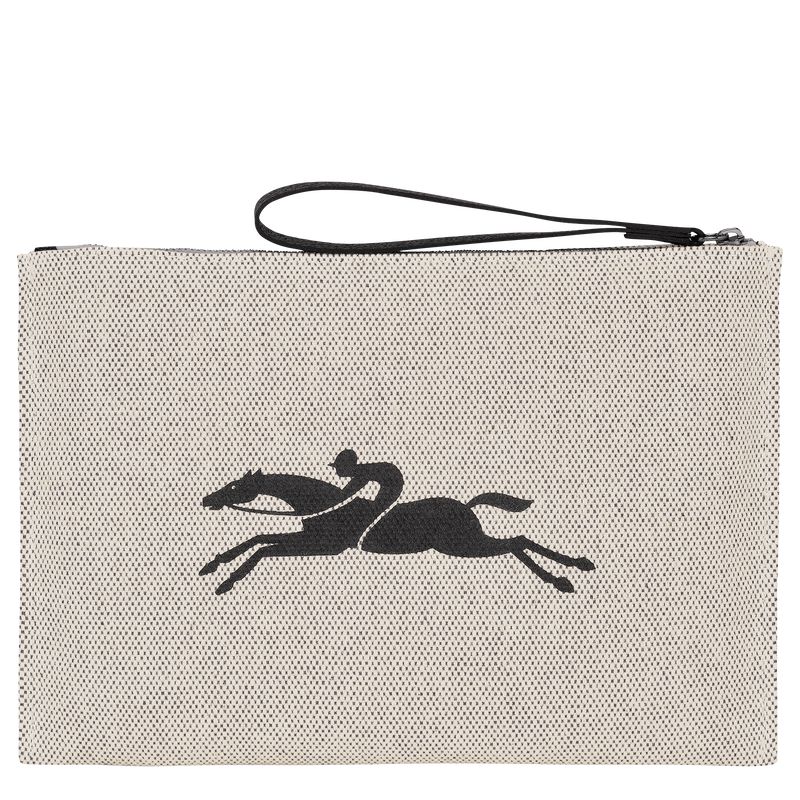 Women Longchamp Essential Pouch Cream | Philippines-258APBXJG