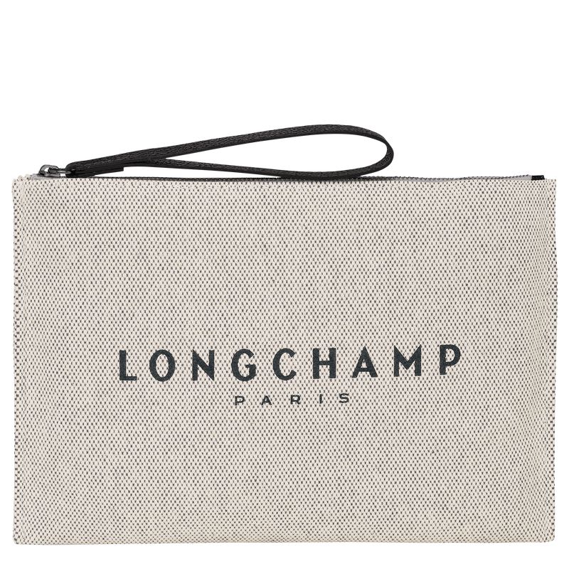 Women Longchamp Essential Pouch Cream | Philippines-258APBXJG